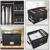 Caphill Fireproof Document Storage Box with Emergency Document Storage File Simple Valuables Hanging Black Lock, Waterproof, Supplies, Case, Box,