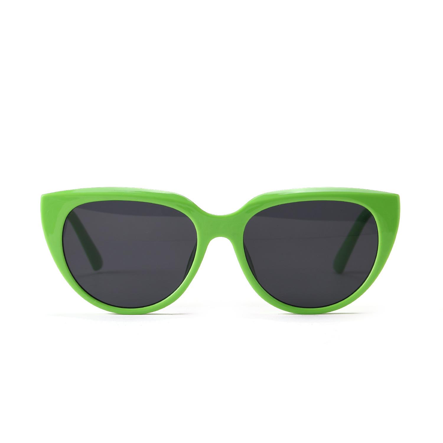 

Очки Ретро 95143 Кошачий глаз Черепаховый Овальные Солнцезащитные очки Мужские Океан Градиентный цвет Солнцезащитные очки Женские