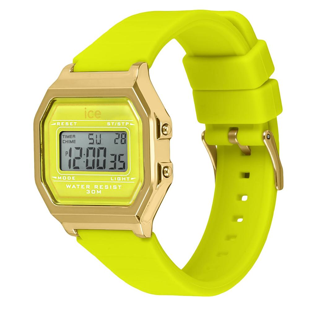 Autorisierter Händler Ice Watch Digitale Uhr 022054 ICE digit Sunny Lime Klein [Ice watch] Damen