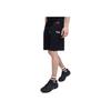Fila Logo Print Elastic Summer Mid Waist Straight Loose Fashion Casual Shorts Men Shorts Black F11M329602FBK