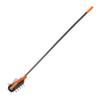 VEVOR Rolling Lawn Aerator, 15 in Manual Push Aerator Roller with 42 Spikes & 60 in Long Handle, Fillable Drum for Added Weight
