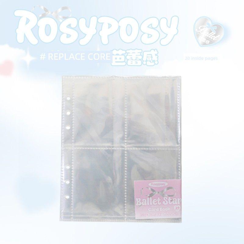 

Rosyposy Soft Set Card Binder Four Grid Good-looking Album Mini Truck Storage Book 3 Inch Polaroid Loose-Leaf Photo Album 20 inner pages (160 bits in total)