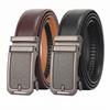 Men's Premium Genuine Leather Belt with Trendy Automatic Buckle – Versatile for Business and Casual Wear