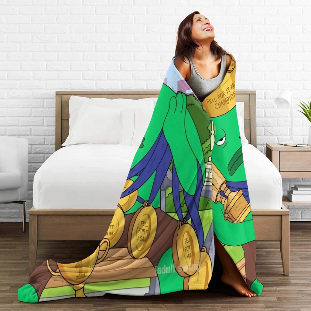 Smiling Friend Games Warm Blanket  Picnic Plush Throw Blanket Print Couch Bed Flannel Bedspread Sofa Bed Cover