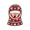 Funny Realistic Old Man Print Ski, 3D Full Face Winter Hat for Cold, Sunglasses Not Included