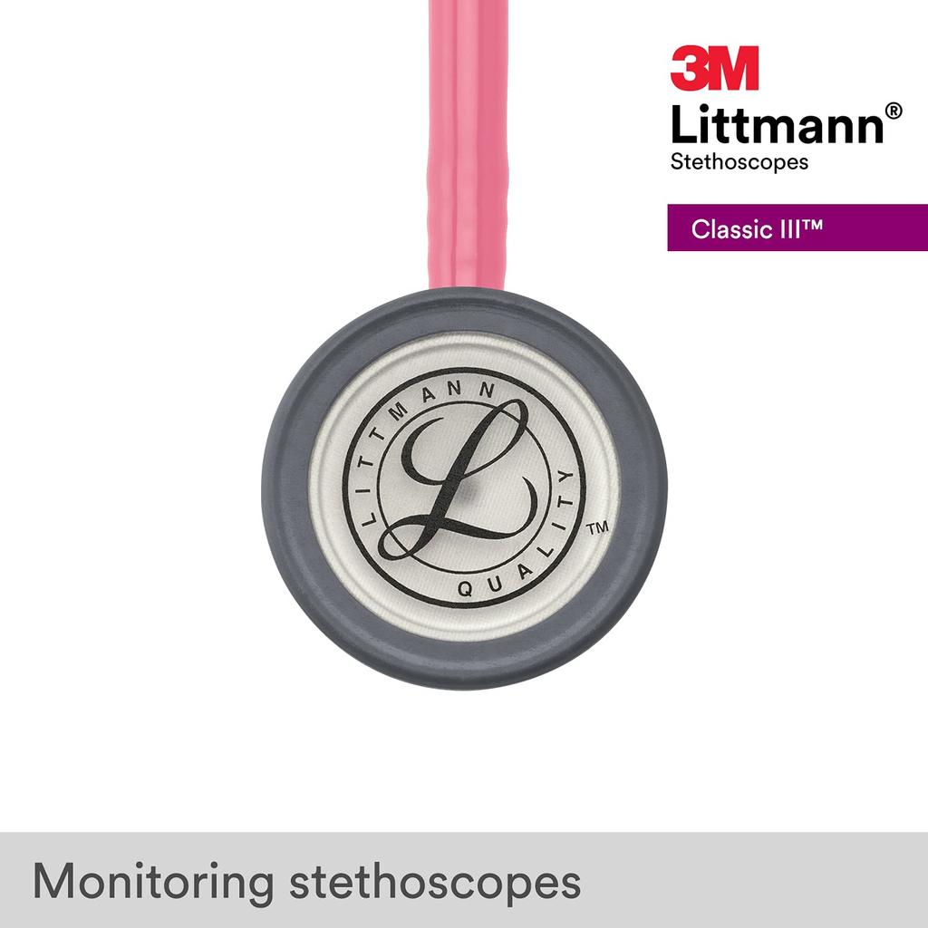 Littmann Classic III Stethoscope 5633 (Pearl Pink)