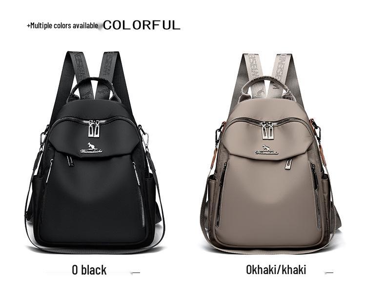 Women's Oxford Cloth Dual-Use Backpack: 2025 Large Capacity Casual Mummy Bag for Travel