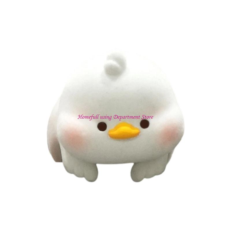 

Plush Miniature Animal Toy Small Soft Furry Miniature Animal Figurine Ornament