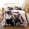 3D Print Anime Kawaii Girls Kaguya-sama Love is War Bedding Set Cartoon Anime three-piece set Adult Kid Bedroom Duvet cover Sets
