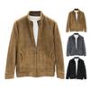 Winter Fleece Warm Coat Men's Fuzzy Sherpa Jacket Long Sleeve Full Zip Open Front Casual Outdoors Sports Daily Wear