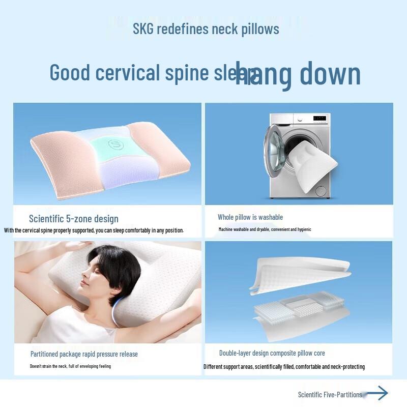 

SKG Adjustable Neck Support Pillow