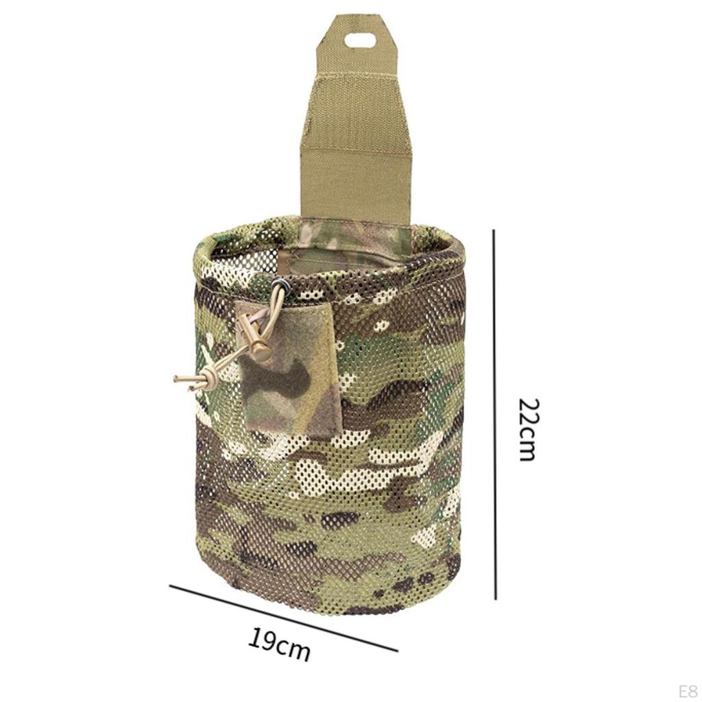Gürteltasche Kordelzugtasche Werkzeug Kompakt Faltbar Aufrollbar Nützlich für Angeln Jagd