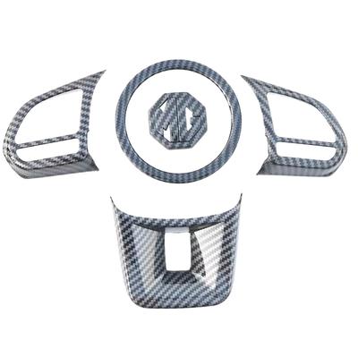 Pour MG6pro/5 2018-2023 Navigation ZS/HS Autocollant de bouton de volant Modification et décoration intérieure Intérieur à paillettes