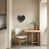 The Kitchen Is The Heart of The Home Inspired Vinyl Record Wall Clock Modern Design Home Kitchen Restaurant Decoration Clock