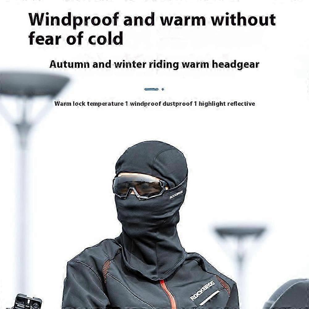 ROCKBROS Outdoor Cycling Windproof Face Mask Winter Thermal Balaclava Helmet Liner Cap - Light Grey New Arrival