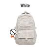 Large Capacity Bear Print Backpack for Students - Perfect for Middle, High School, and University Girls.