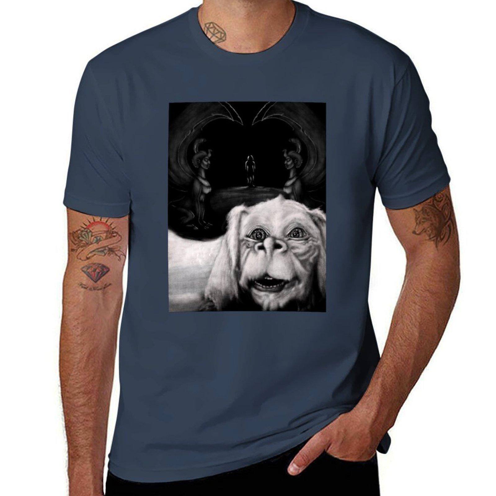 Футболка Falcor смешные футболки темный юмор смешные футболки хлопковая футболка мужская повседневная футболка S