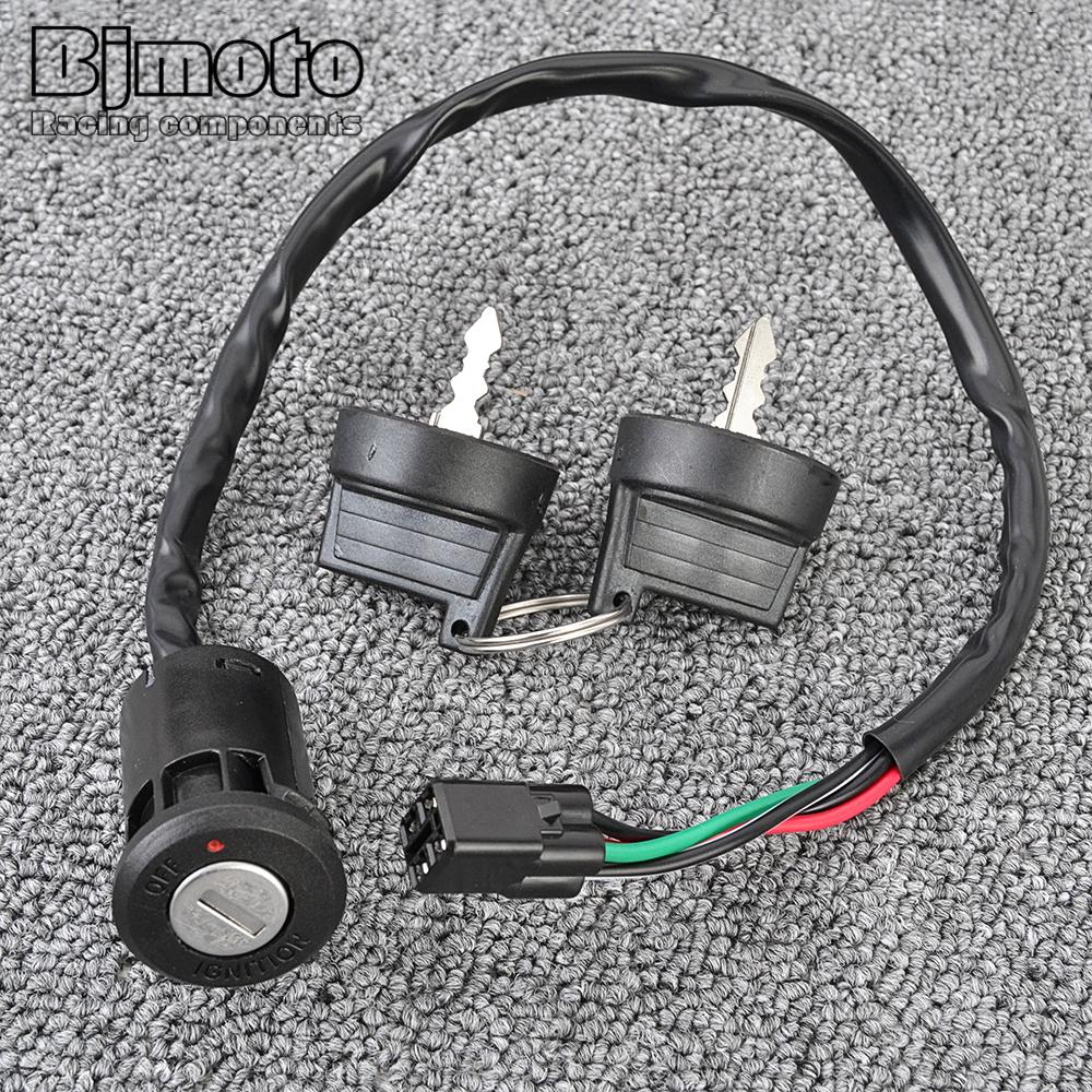 Motorcycle Ignition Switch with Key For Honda TRX450R TRX450ER TRX 450R 450ER 2006-2009/2012-2014 35100-HP1-003