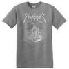 Grim Reaper Graphic T Shirt Dark Art Death Scene Heavy Metal Tee