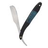 Straight Edge Razor Men Zinc Alloy Portable Barber Folding Manual Haircut Razor for Face Grooming