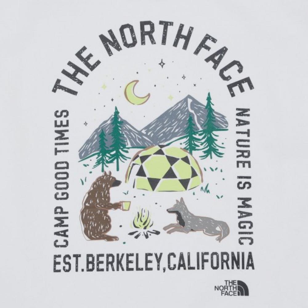 The North Face Kids Hike Capri Crew Set White Nt7ur19t