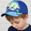 Breathable Cartoon Print Cap Cotton Child Sun Hat Fashion Kids Dinosaur Baseball Cap  Gifts