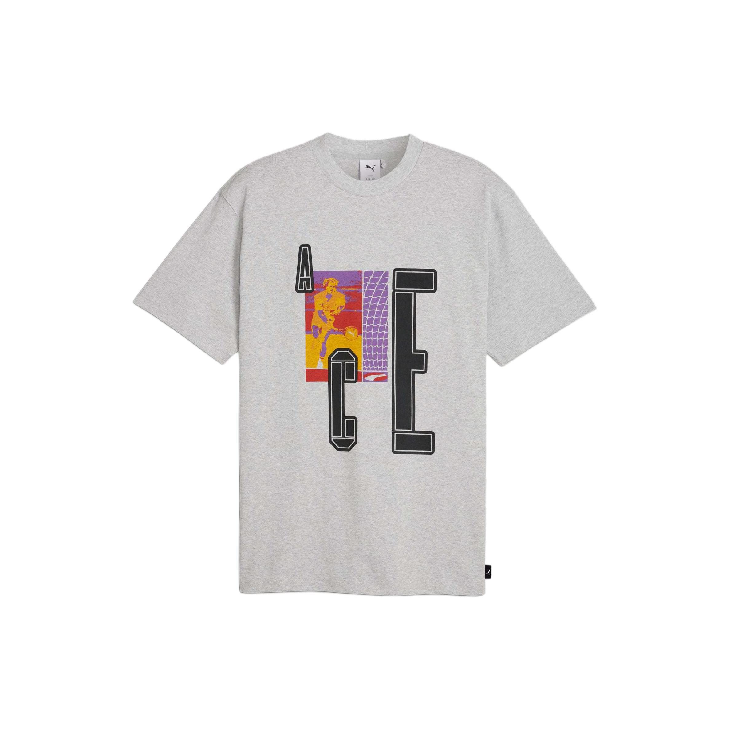 

New PUMA House Of Graphics Collection T Shirt Men s Gray 624049-04 XL