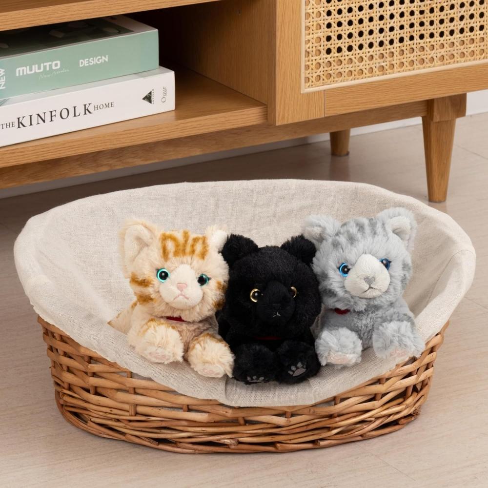 Sunlemon Cat Plush Gy Gray 11x29x12cm P 8012