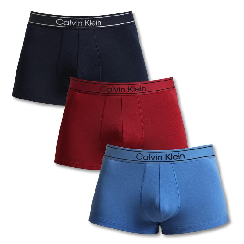 

Klein Boxer Briefs NP2829O L1D Boxer Underwear Pants Gift Black Red Blue US Size M Japanese Size S [CALVIN KLEIN] 3-PackCalvin 3-pack Men s Men s