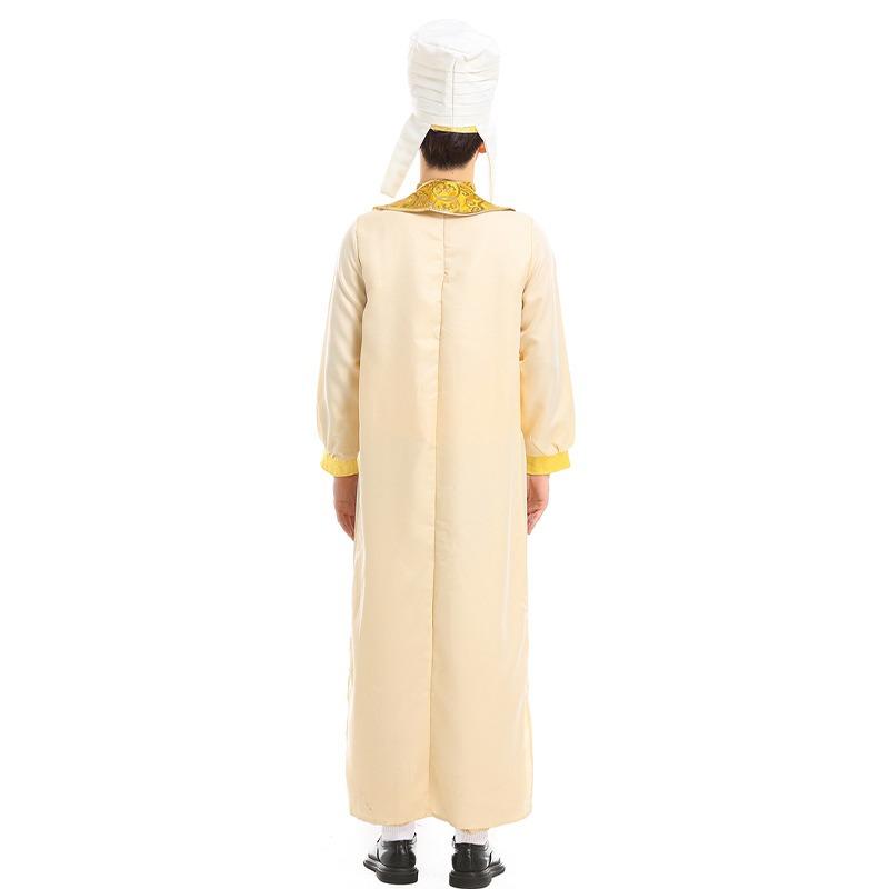 Search banner and magic lamp prince costume performance, animation stage performance costume