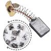 60Pcs Electric Motor Carbon Brushes Power Tool Repairing Parts Carbon Brush Replacement 10 Different Types