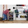 Heavy Duty Stackable Storage Bins Nesting Plastic Containers Perfect Home Office Organization Toys Tools and Household Items