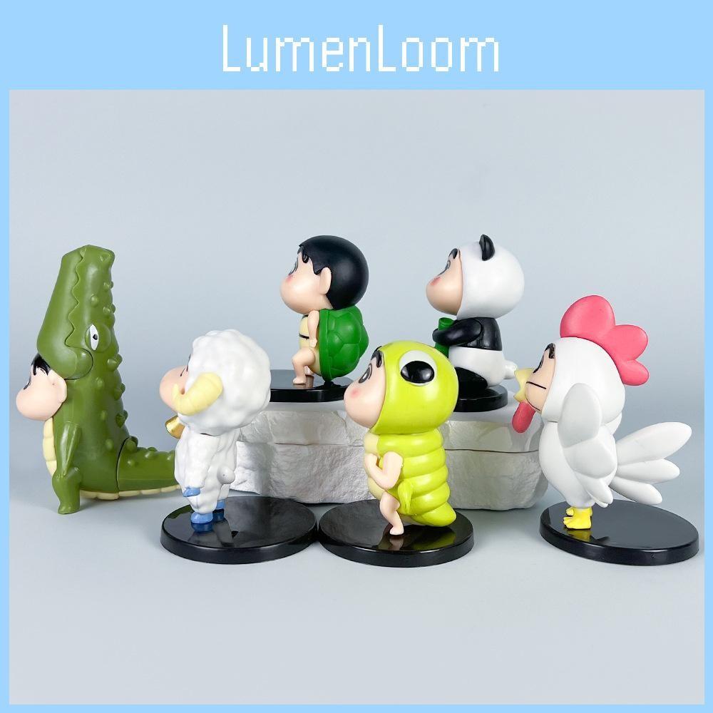 Crayon Shinchan Pvc Action Figures Model Toys Desktop Decoration Gifts Kids
