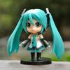 Yeni Hatsune Miku Figürü Mini Karakter Süsleri Kawai Pembe Yeşil Hatsune Ev Masaüstü Dekorasyonu Yetişkin Oyuncak