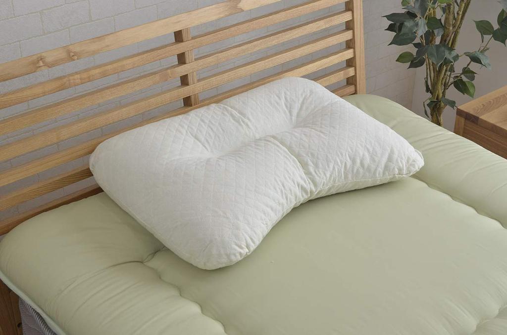 IKEHIKO Yumemi Pillow, a Soft, Memory Foam Pillow Made of Soft Urethane Chips and Cypress Pipes, Odor-resistant, Made In Japan, Approximately 43 X 63