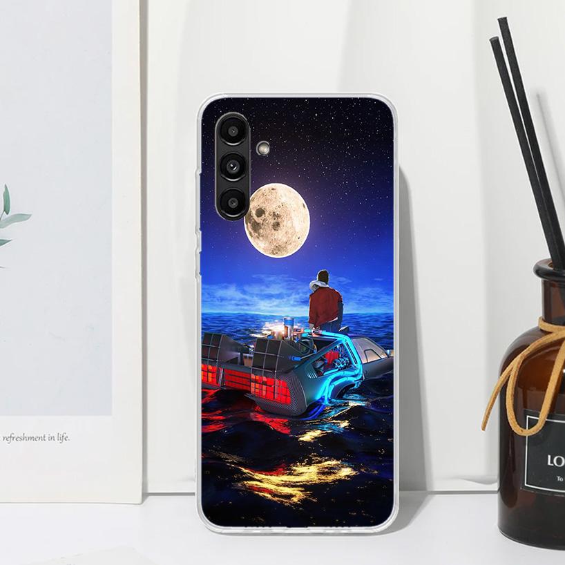 Back To The Future TV Phone Case For Samsung Galaxy A17 A37 A57 A16 A26 A36 A56 A15 A25 A35 A55 A14 A24 A34 A54 A13 A23 A33 A53
