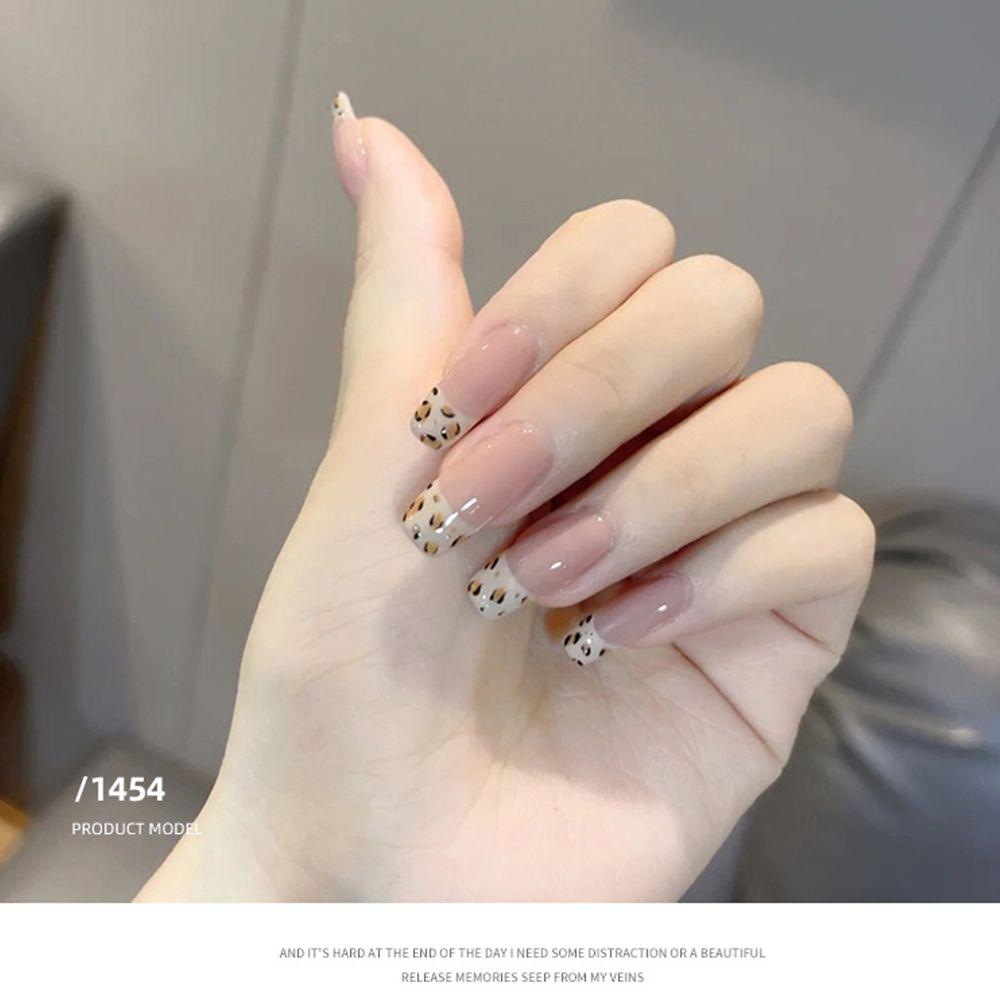 Tools Leopard Nail Art Sticker Animal Tiger Nail Sticker Nail Art Decorations 3D Nail Decals