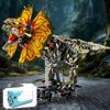 Tyrannosaurus Rex Mechanical Model Building Blocks - Educational Toy for Kids