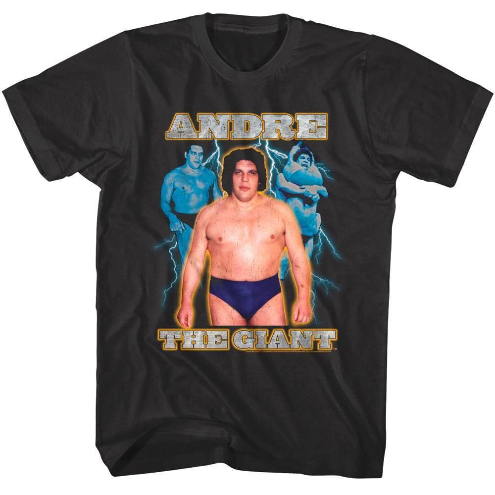 Andre the Giant Lightning Wrestling Montage Men T Shirt