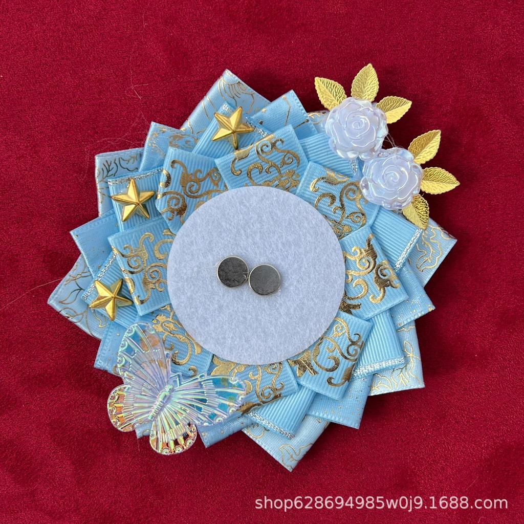 2025 new cabbage badge holder two-dimensional peripheral pendant bar star decorative brooch display holder in stock