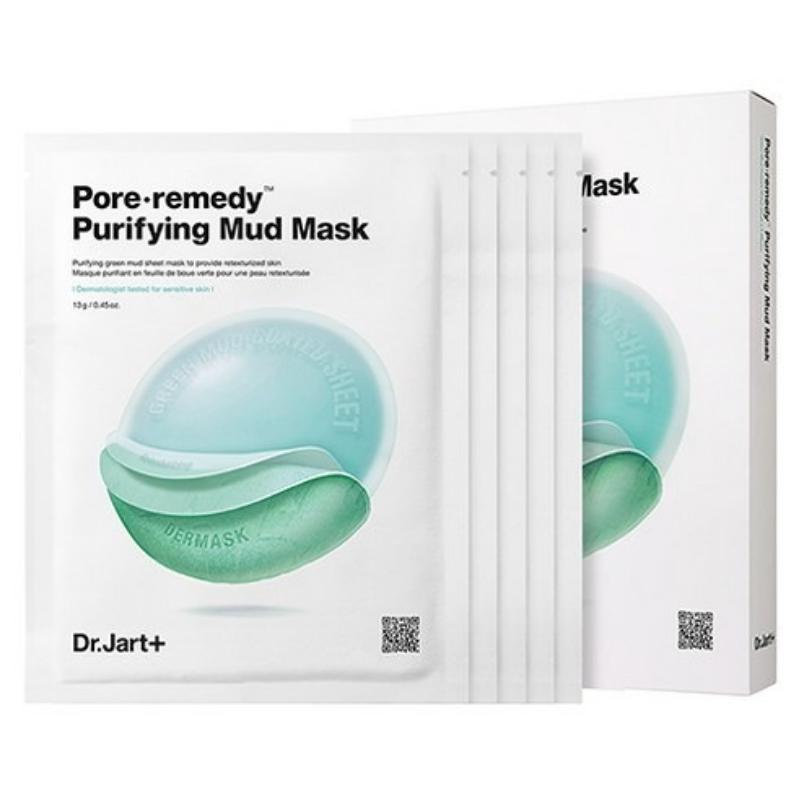 Dr.Jart+ Pore remedy Purifying mud Mask 13g×5 Sheets