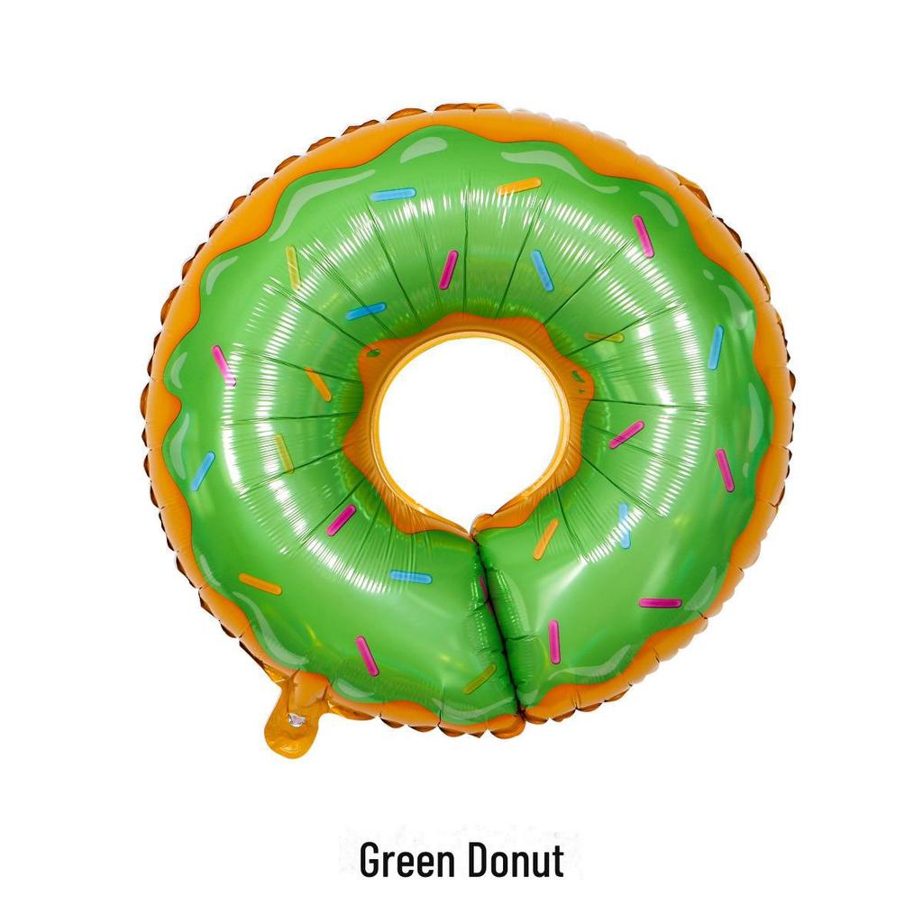 Colorful Donut Ice Cream Balloon for Children's Birthday Party