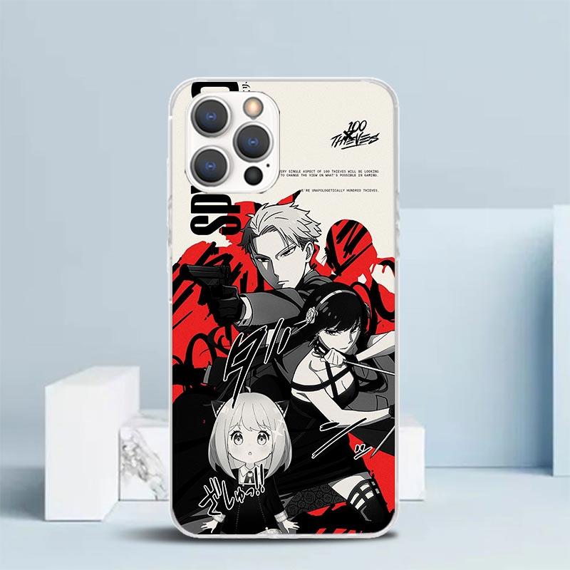Anime S-Spy Family Anya Phone Case For IPhone 16 17 Air 16E 15 14 Plus 13 Mini 12 11 Pro Max 7 8 + SE 2020 Soft TPU Back Cover 1