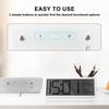 LCD Screen Digital Wall Clock Time Temperature Humidity Time Display Electronic Clock Desktop Digital Clock Battery Powered
