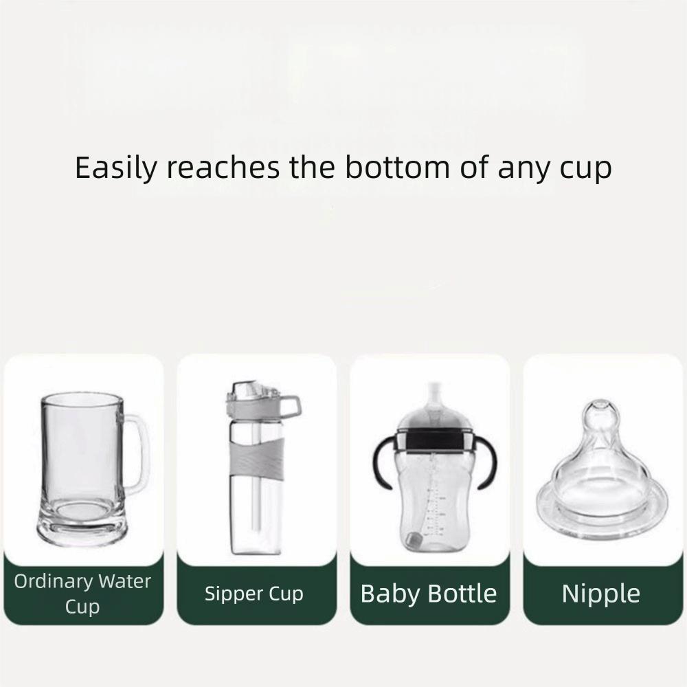 Silicone Electric Bottle Brush Flexible Brushes Cleaning Brush Set Bottle Brush  Feeding Bottle