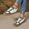 Moda AJGS Scarpe Bianche da Donna Mocassini Casual 2024 Nuove Scarpe Sportive di Alta Qualità Marca di Lusso Piatti Autunno Sneakers di Tendenza da Donna