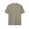 Fila Blue Simple Solid Comfortable Versatile Classic Casual Round Neck Short Sleeve T-Shirt Men Tops Rock-Brown F11M622118FBN