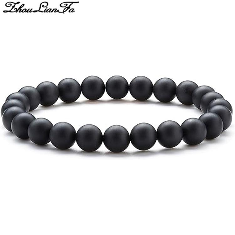 Brazilian Red Agate and Tiger Eye Volcanic Stone Bracelet with Cat's Eye Beads for Men and Women