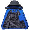 Mountain Parka for Cold Weather Winter Bike Ski Work Large M [KEFITEVD] Men, Jumper, Jacket, Windproof, Wear, Wear, Warm, Size, Blue, JP,