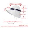 New sunscreen cool bucket hat women's summer UV protection big brim show face small splash-proof outdoor